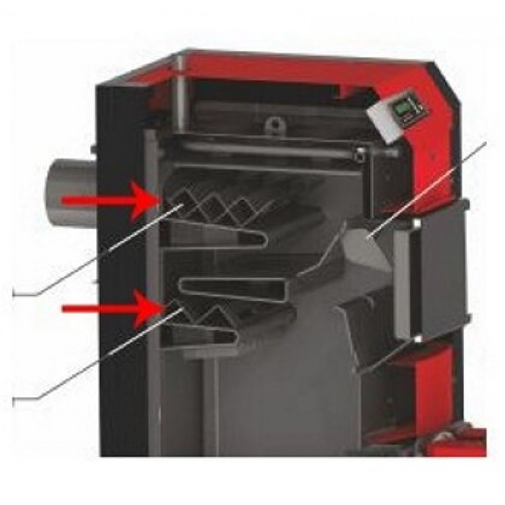 Turbulatorset voor Sunsystem Burnit NWB MAX 20 | Verbrandingskamer voor ketel | Ketel onderdelen |