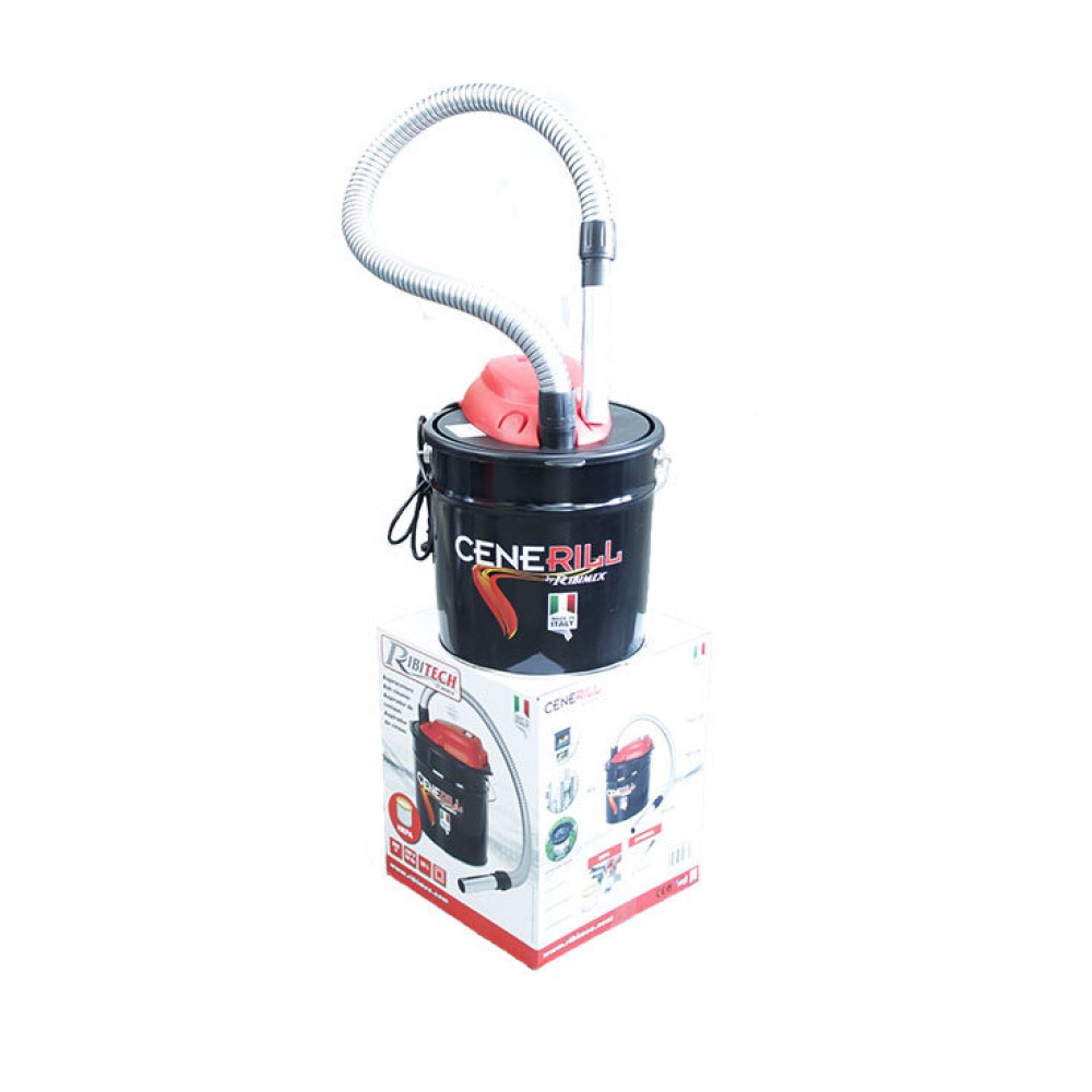 Elektrische aszuiger Ribitech, Model Cenerill, Capaciteit 18 L | Stofzuigers voor as en filters |  |