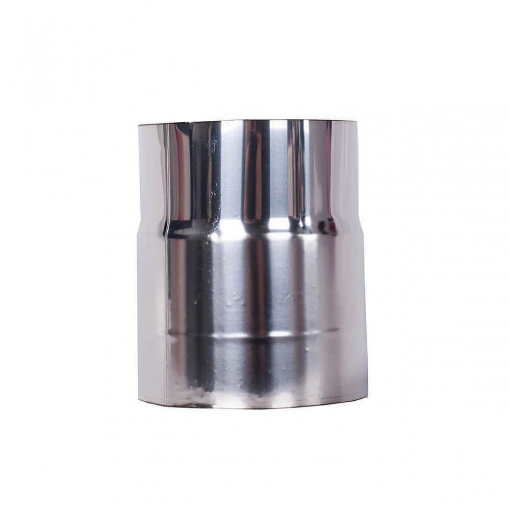 Rookkanaal set, voor pelletkachel, roestvrij staal AISI 304, 100-130 mm | Rookkanaal sets | Schoorstenen |