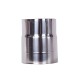 Rookkanaal set, voor pelletkachel, roestvrij staal AISI 304, 100-130 mm | Rookkanaal sets | Schoorstenen |