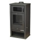 Houtkachel met oven Balkan Energy Troy, 7.8kW | Air houtkachels | Houtkachels |