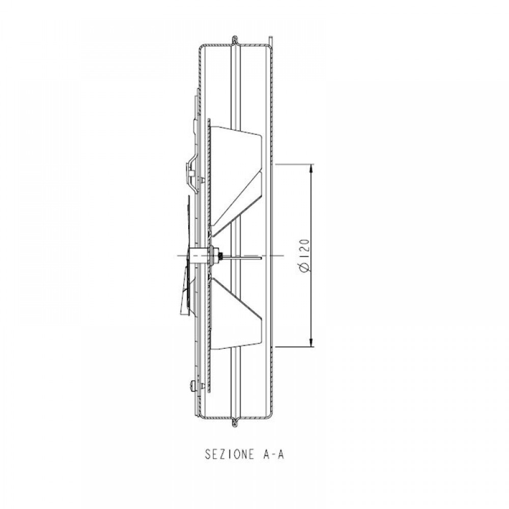 Rookafzuiging SITGroup LN2 Natalini voor pelletkachels Eco Spar, Adler, Edilkamin, MCZ, Red e.a., Maximale luchtstroom 285 m³/u | Ventilatoren en blazers voor pelletkachel | Pelletkachel onderdelen |