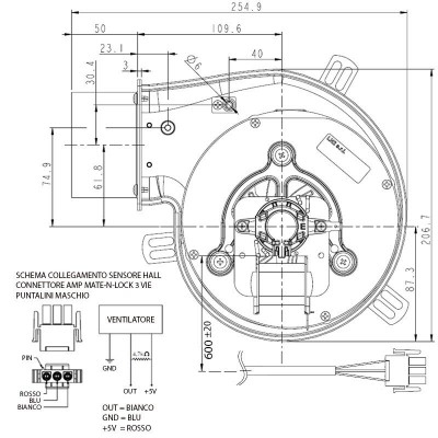Smoke extractor fan 160m³/h 50W 300Pa - Productenvergelijking