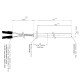 Gloeibougie pelletkachel Ecoforest en anderen, totale lengte 155mm, 250W | Gloeibougie voor pelletkachel | Pelletkachel onderdelen |