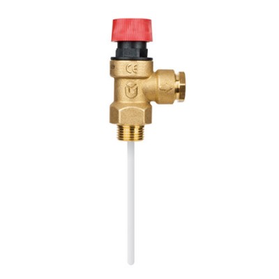 Veiligheidsventiel met dubbele functie temperatuur en druk, maat ⌀18 x 1/2" - Productenvergelijking