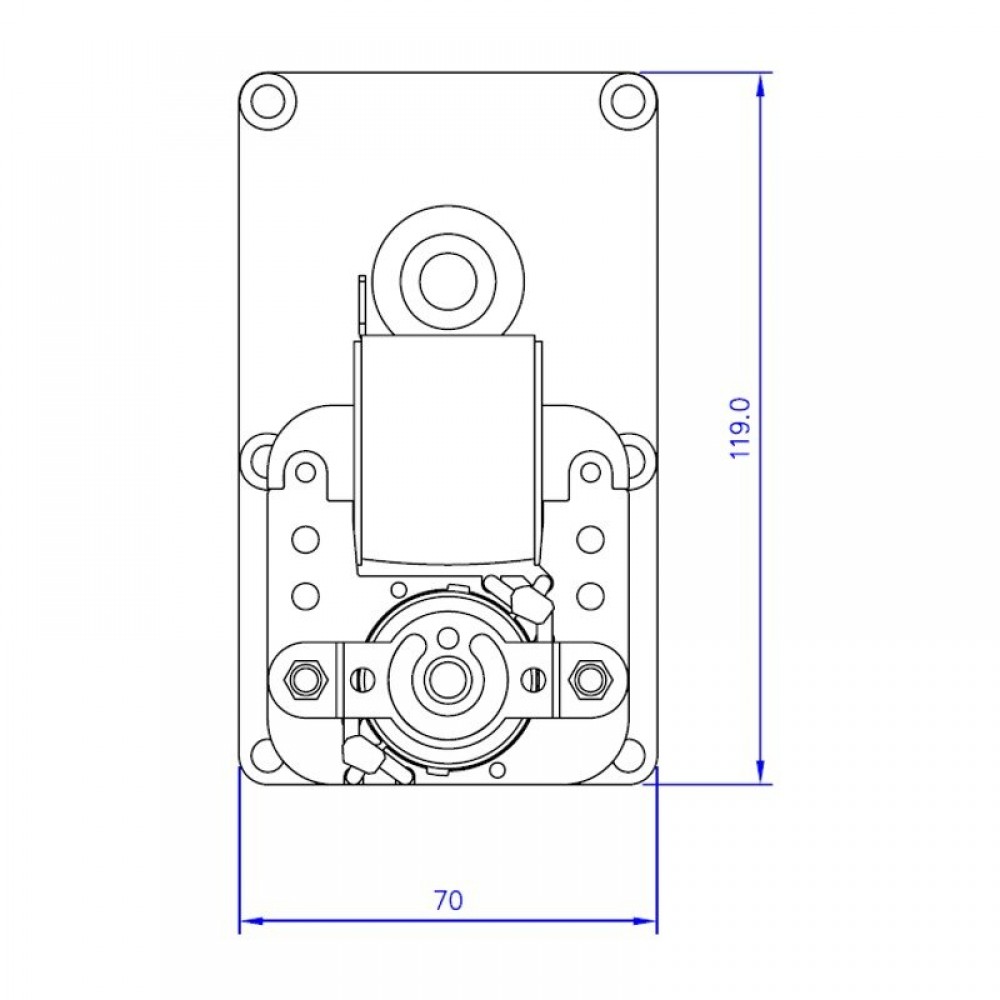 Vijzelmotor pelletkachel Mellor FB1324, 2RPM voor Caminetti Montegrappa, Edilkamin en anderen | Motorreductoren | Pelletkachel onderdelen |