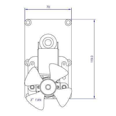 Vijzelmotor pelletkachel Mellor FB1304 voor Cadel, Deville, Eurofiamma, Karmek One, Puros, 8 RPM - Vijzelmotor voor pelletkachel