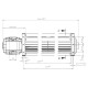 Tangentiële ventilator EBM voor pelletkachels La Nordica en anderen met Ø45 mm, Flow 106 m³/h | Ventilatoren en blazers voor pelletkachel | Pelletkachel onderdelen |