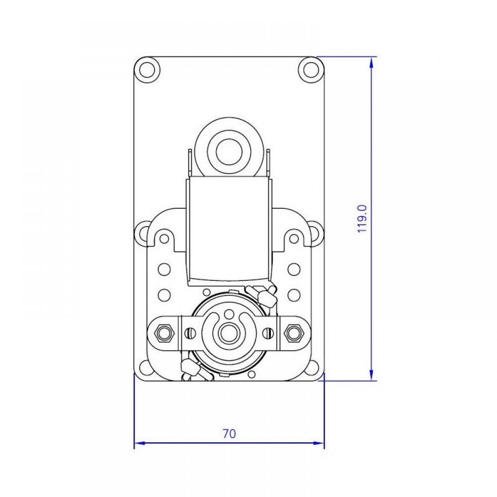 Vijzelmotor pelletkachel Mellor FB1330, 1RPM voor Anselmo Cola, Enviro, Kalor, MCZ, Palazzetti, Royal, Thermorossi en anderen | Motorreductoren | Pelletkachel onderdelen |
