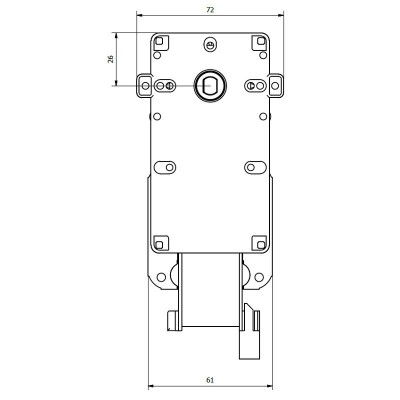 Vijzelmotor pelletkachel Kenta K9117120 voor Edilkamin, Cadel, Eurofiamma, Italflame, 3RPM - Vijzelmotor voor pelletkachel