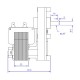 Vijzelmotor pelletkachel Mellor FB1218 voor Alfa Plam, Arce, Clementi, Enviro, Vescovi, Pasqualicchio, 3RPM | Vijzelmotor voor pelletkachel | Pelletkachel onderdelen |