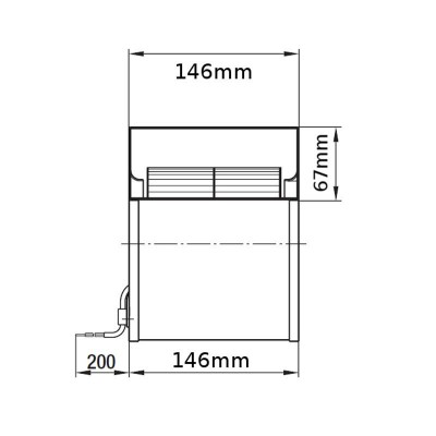 Centrifugaalventilator EBM voor pelletkachels Caminetti Montegrappa, Ecoteck, MCZ, Palazzetti, Ravelli, Royal en anderen, debiet 265 m³/h - Productenvergelijking