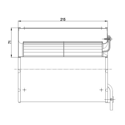Centrifugaalventilator EBM voor pelletkachels Clam en anderen, debiet 640 m³/u - Productenvergelijking