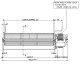 Tangentiële ventilator voor pelletkachels Edilkamin en anderen met Ø80 mm, Flow 485 m³/h | Ventilatoren en blazers voor pelletkachel | Pelletkachel onderdelen |