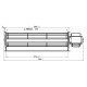 Tangentiële ventilator Fergas voor pellet Superior en anderen met Ø60 mm, Debiet 200 m³/h | Ventilatoren en blazers voor pelletkachel | Pelletkachel onderdelen |