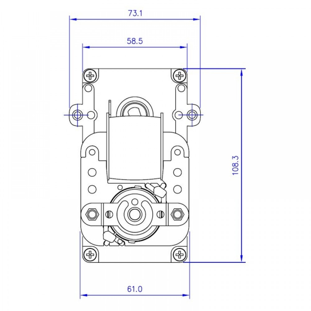 Holle as vijzelmotor Mellor KB1014, 3RPM voor pelletkachel Karmek One, Caminetti Montegrappa en anderen | Vijzelmotor voor pelletkachel | Pelletkachel onderdelen |
