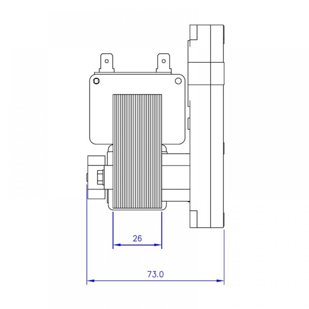 Holle as vijzelmotor Mellor KB1014, 3RPM voor pelletkachel Karmek One, Caminetti Montegrappa en anderen | Vijzelmotor voor pelletkachel | Pelletkachel onderdelen |