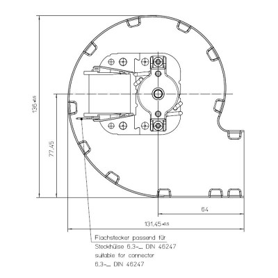 Centrifugaalventilator EBM voor pelletkachels Eva Calor, Prisma, debiet 95 m³/h - Productenvergelijking