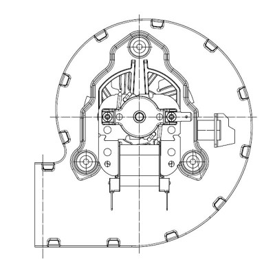 Centrifugaalventilator EBM voor pelletkachels Ecoteck, Edilkamin, Ravelli e.a., debiet 140 m³/h - Productenvergelijking