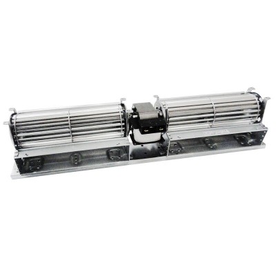 Dubbele dwarsstroomventilator voor pelletkachels Cadel, Ravelli, Edilkamin en anderen, met Ø60 mm, debiet 168 m³/h - Productenvergelijking