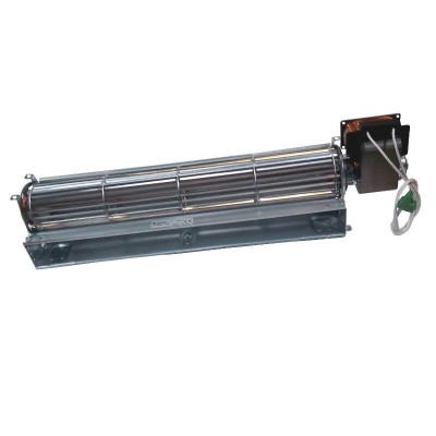 Tangentiële ventilator Fergas voor pelletkachels Superior en anderen, met Ø60 mm, Debiet 290 m³/h - Fergas