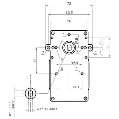 Holle als vijzelmotor pelletkachel Kenta K9117153, 5 RPM voor Ambiente E Calore, Bestfire, Cadel, Deville, Karmek One, Puros, Qlima, Italiana Camini, Eurofiamma, Eurostek, Fair, Italflame, King Fire, Mecatech, MG, Tecnoflam, TMC, Zibro en anderen - Vijzelmotor voor pelletkachel