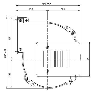 Centrifugaalventilator Fergas voor pelletkachels Sicalor, Prisma, debiet 220 m³/h - Productenvergelijking
