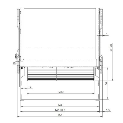 Centrifugaalventilator Trial 400 m³/h voor pelletkachels Ecoteck, Ravelli en anderen - Productenvergelijking