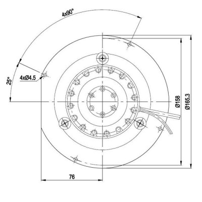 Rookafzuiging EBM 185 m³/h voor pelletkachels Arce, Anselmo Cola, Piazzetta, Superior, Thermorossi, Caminetti Montegrappa, Deville, Cadel, Clam, Ecoteck, Edilkamin, Evacalor,Faldi, Karmek One, La Nordica, Moretti Design, Ferroli, Palazzetti, Royal, Ravelli en anderen - Productenvergelijking
