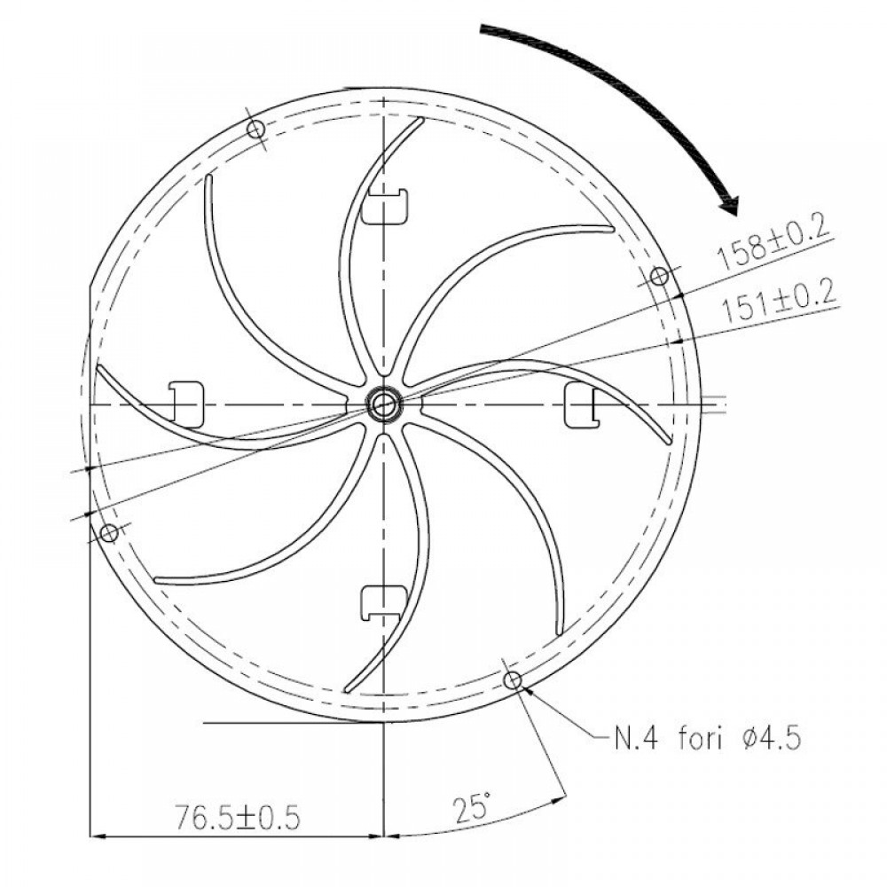 Rookafzuiging Fandis 130/155 m³/h voor pelletkachels Clam, Deville, Ecoteck, Edilkamin, Karmek One, Ravelli, Puros, Palazzetti en anderen | Ventilatoren en blazers voor pelletkachel | Pelletkachel onderdelen |