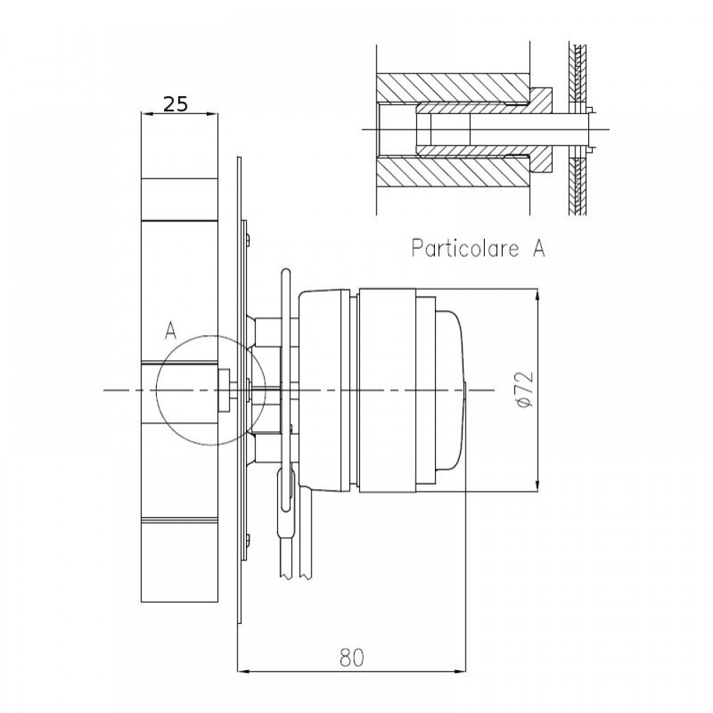 Rookafzuiging Fandis 130/155 m³/h voor pelletkachels Clam, Deville, Ecoteck, Edilkamin, Karmek One, Ravelli, Puros, Palazzetti en anderen | Ventilatoren en blazers voor pelletkachel | Pelletkachel onderdelen |