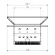 RVS Branderpot voor Ecoteck, Ravelli en anderen | Vuurpotten | Verbrandingskamer |