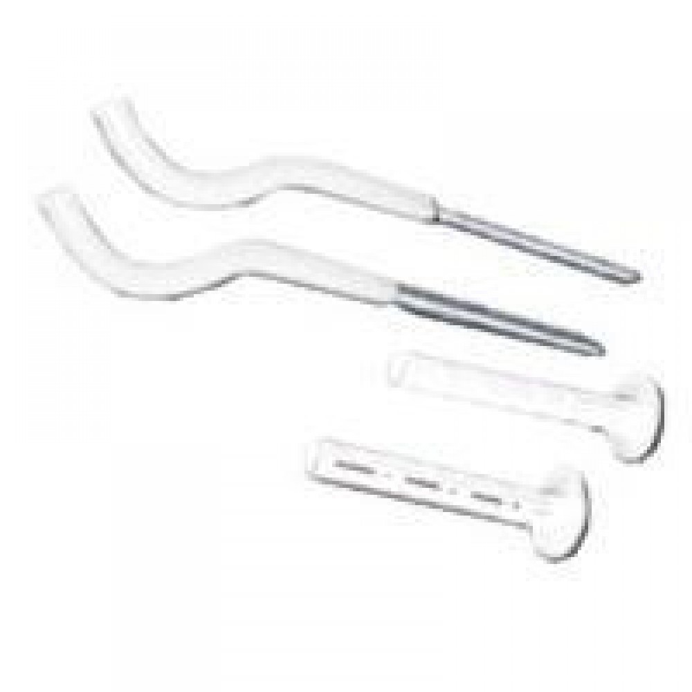 Kunststof gecoat montageconsoleset voor aluminium radiator | Installatie | Radiatoren |