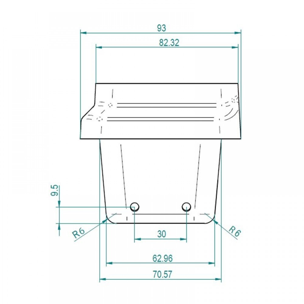 Gietijzeren branderpot voor pelletkachel, 113 x 93 mm | Vuurpotten | Verbrandingskamer |