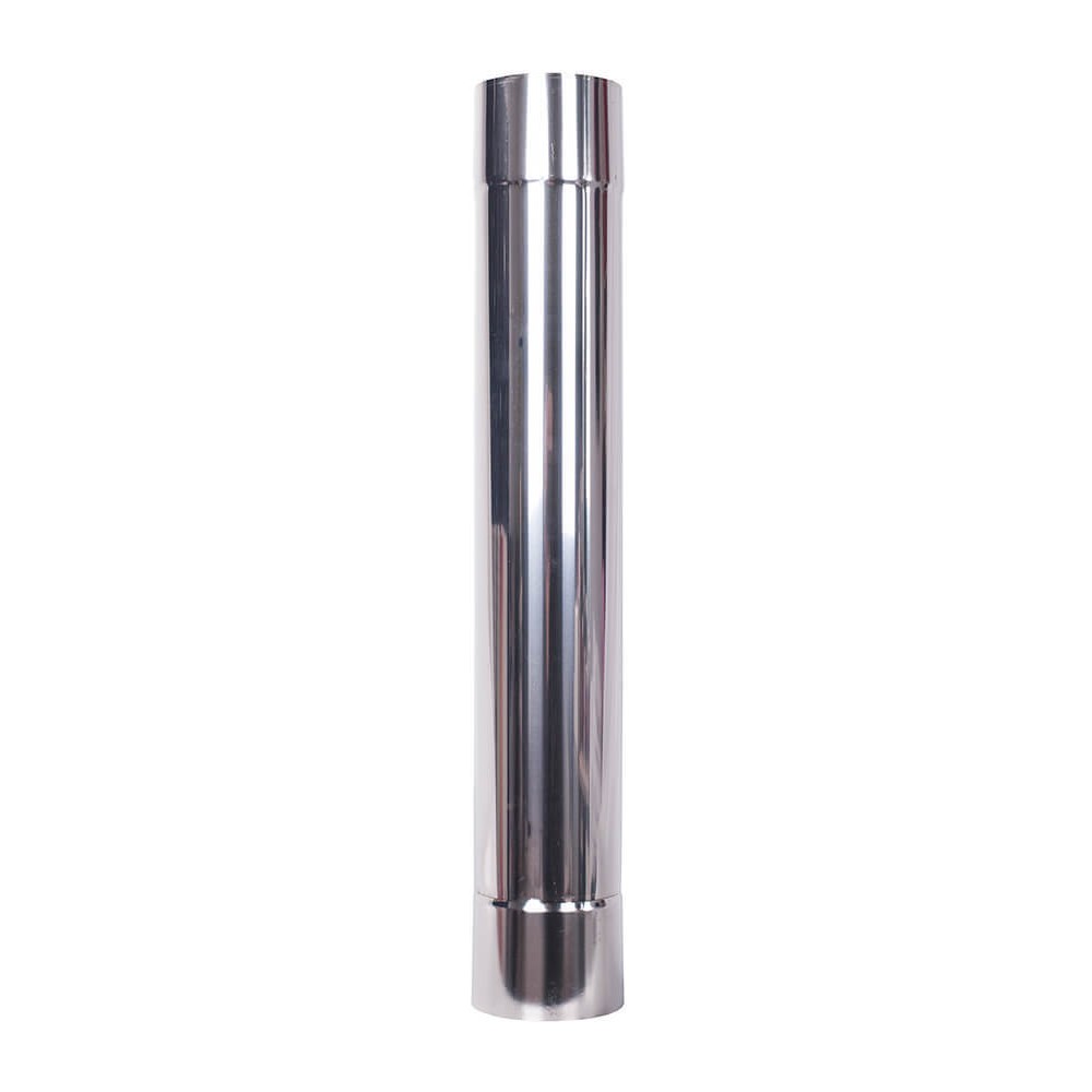 Rookkanaal set voor pelletkachel, roestvrij staal AISI 304, 80-130 mm - 80-150 mm | Rookkanal voor pelletkachels | Schoorstenen |