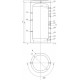 Buffer Tank Sunsystem, Model P 1500, Capacity 1500L, Industrial Vessel | Buffer Tanks Buffer Tank Sunsystem, Model P 1500, Capacity 1500L, Industrial Vessel | Buffer Tanks | DHW Cylinders & Buffers |
