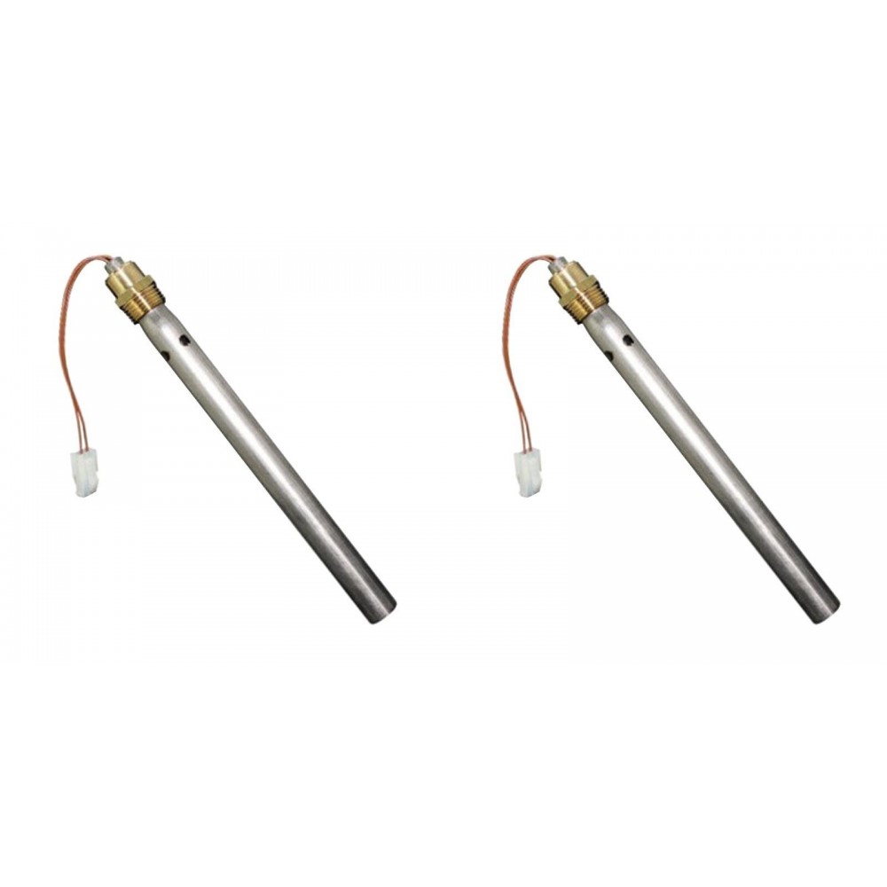 Verwarmingselement voor pelletbrander Ferroli en anderen, totale lengte 190mm, 350W - x2