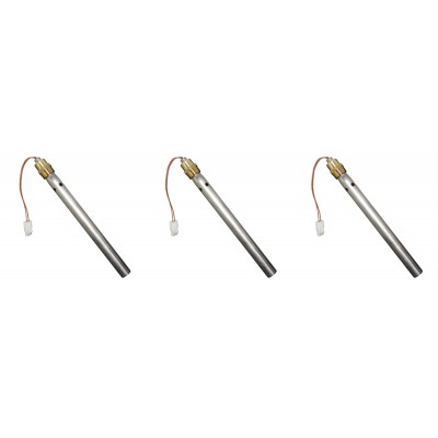 Verwarmingselement voor pelletbrander Ferroli en anderen, totale lengte 190mm, 350W - x3 - Pelletbrander Onderdelen