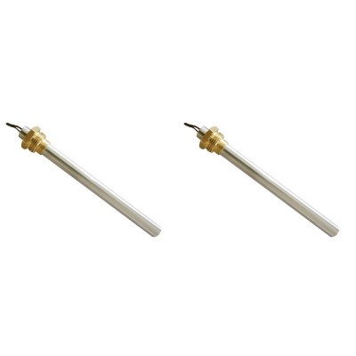Gloeibougie pelletkachel Palazzetti en anderen, totale lengte 170 mm, 350W - x2 - Gloeibougie voor pelletkachel
