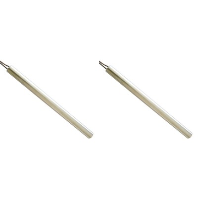 Gloeibougie pelletkachel Ecoteck, Italcalor, La Nordica, Ravelli, Sicalor en anderen, totale lengte 160mm, 300W - x2 - Speciale aanbiedingen