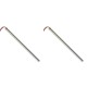 Gloeibougie pelletkachel Edilkamin en anderen, totale lengte 280mm, 470W - x2 | Gloeibougie voor pelletkachel | Pelletkachel onderdelen |