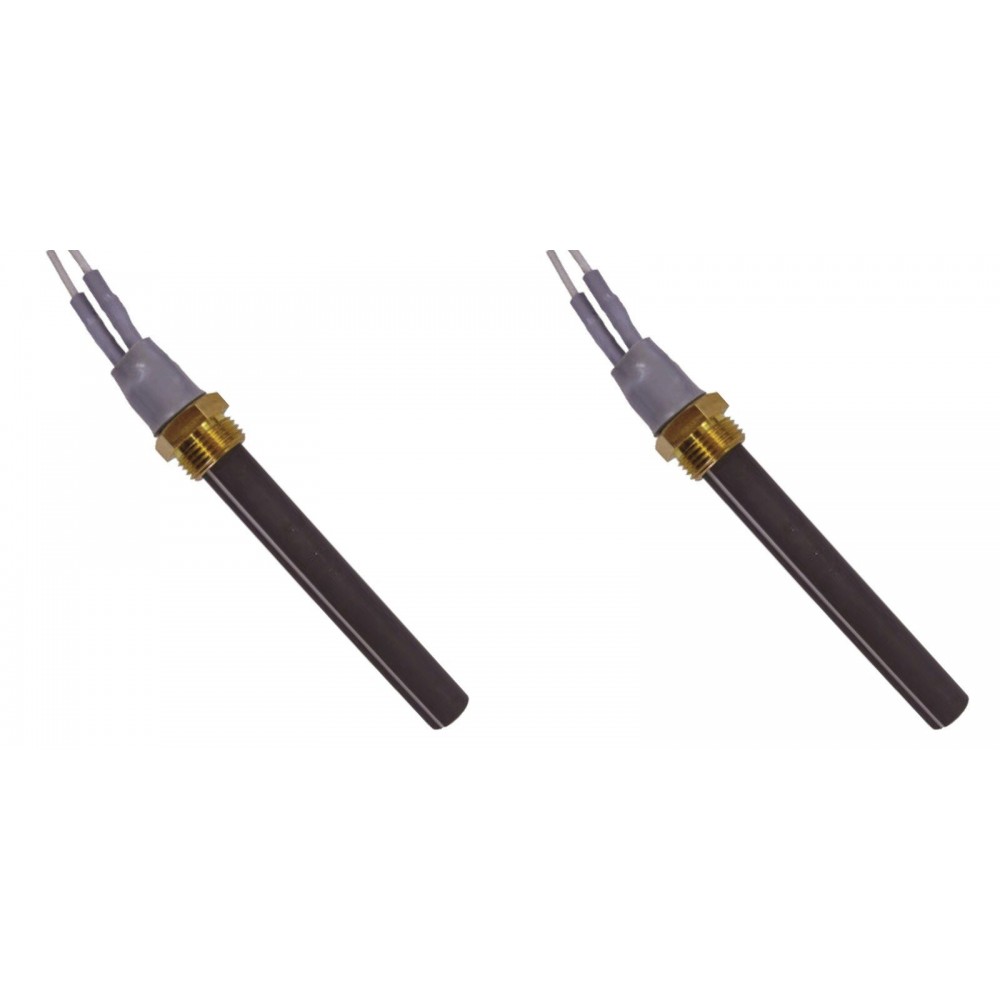 Keramische gloeibougie pelletkachel La Nordica, Ecoteck, Karmek One, Ravelli en anderen, totale lengte 94mm, 300W - x2