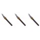 Keramische gloeibougie pelletkachel La Nordica, Ecoteck, Karmek One, Ravelli en anderen, totale lengte 94mm, 300W - x3 | Gloeibougie voor pelletkachel | Pelletkachel onderdelen |