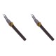 Keramische gloeibougie pelletkachel BURNiT, Deville en anderen, totale lengte 94mm, 300W - x2 | Gloeibougie voor pelletkachel | Pelletkachel onderdelen |