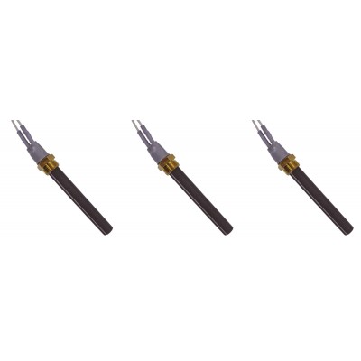 Keramische gloeibougie pelletkachel BURNiT, Deville en anderen, totale lengte 94mm, 300W - x3 - Gloeibougie voor pelletkachel