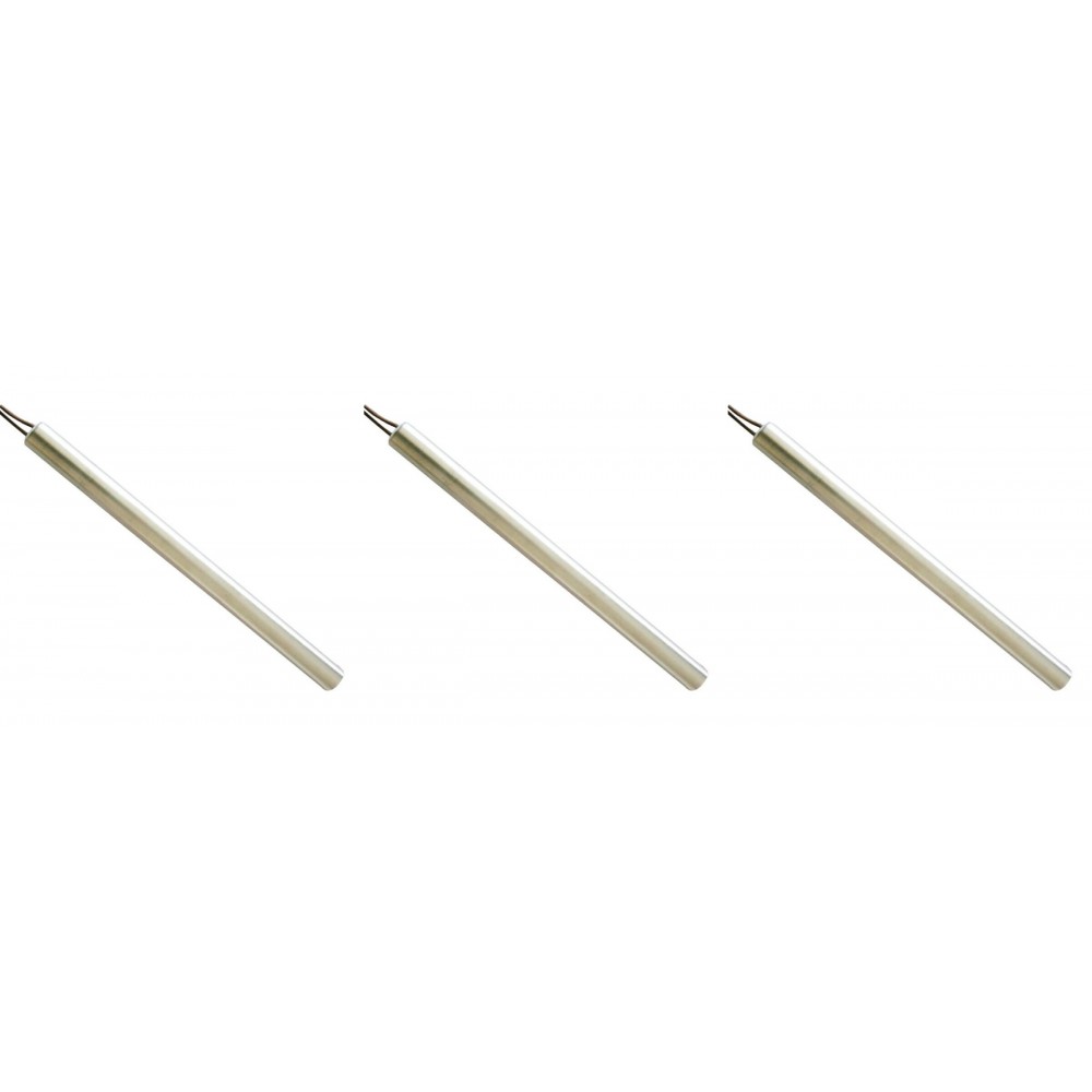 Gloeibougie pelletkachel Caminetti Montegrappa en anderen, totale lengte 180mm, 320W - x3 | Gloeibougie voor pelletkachel | Pelletkachel onderdelen |