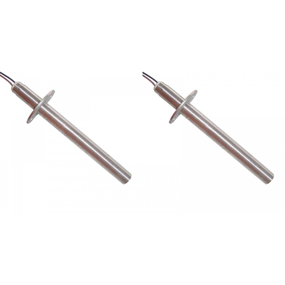 Gloeibougie pelletkachel Enviro, totale lengte 132mm, 400W - x2 | Gloeibougie voor pelletkachel | Pelletkachel onderdelen |