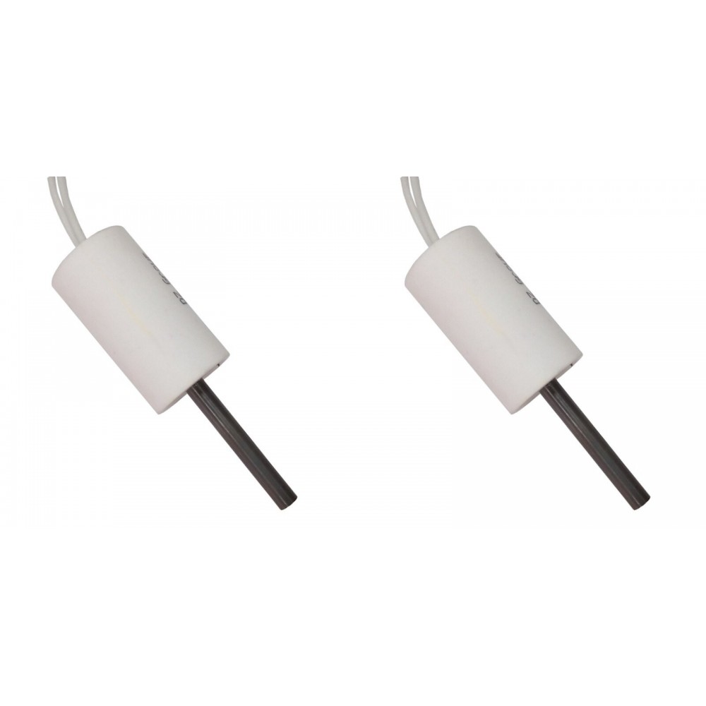 Laagspanning gloeibougie pelletkachel ComfortBilt, Edilkamin, totale lengte 66mm, 90 - 100W tot 24 Volt AC - x2