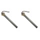 Gloeibougie pelletkachel Ecoteck, Ravelli en anderen, totale lengte 114mm, 250W - x2 | Gloeibougie voor pelletkachel | Pelletkachel onderdelen |