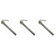 Gloeibougie pelletkachel Ecoteck, Ravelli en anderen, totale lengte 114mm, 250W - x3 | Gloeibougie voor pelletkachel | Pelletkachel onderdelen |